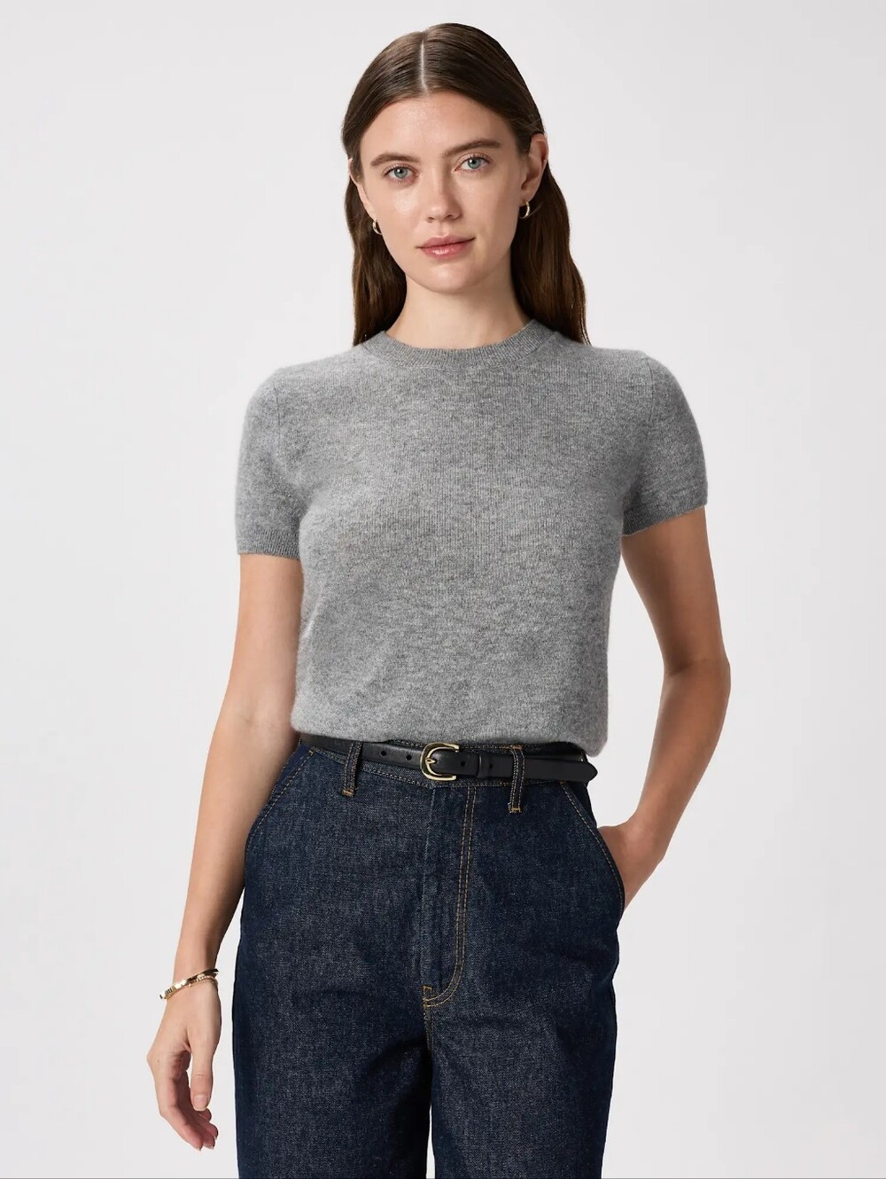 Quince Mongolian Cashmere Tee